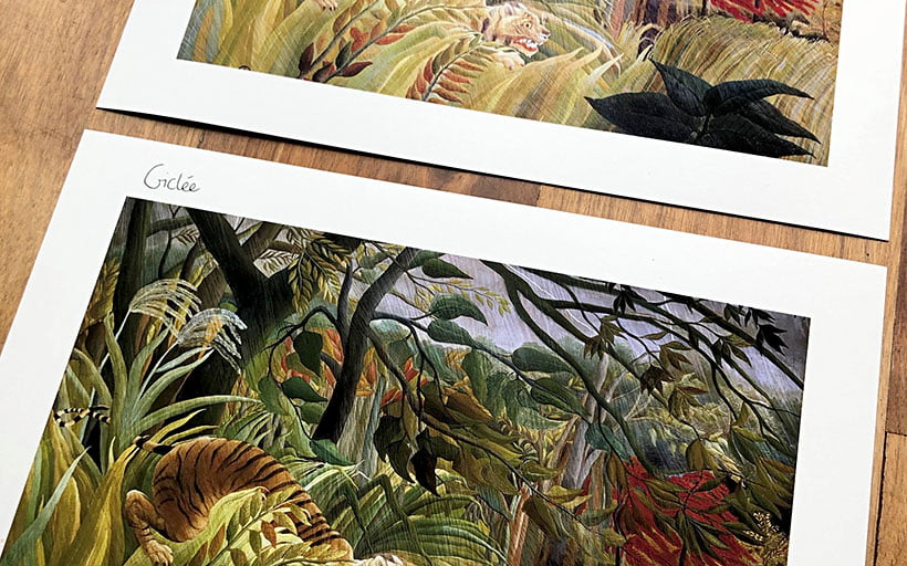What is Giclee fine art printing?