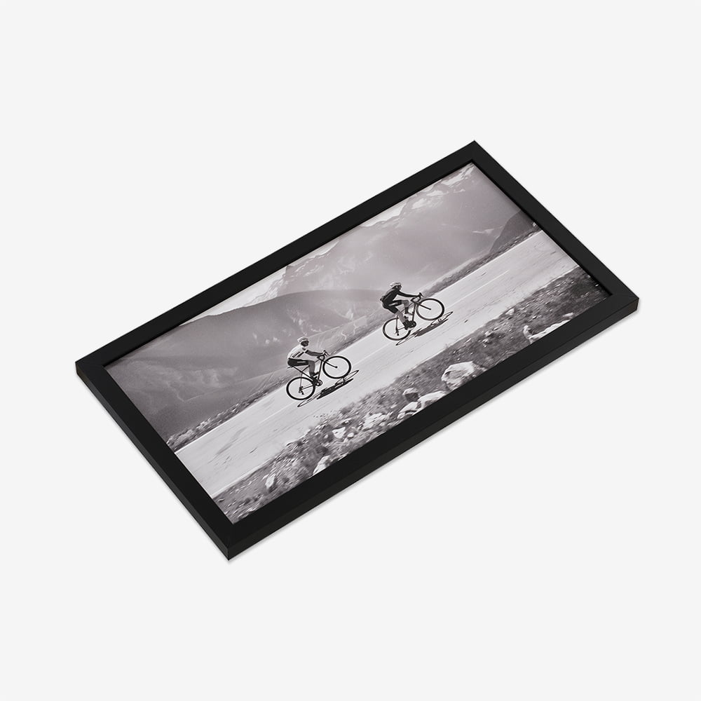 Classic frame canvas bikes print d_